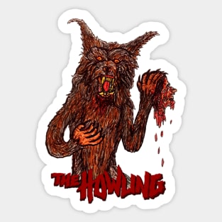 THE HOWLING Sticker